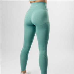 Alphalete OG Revival Leggings in Jade Green
